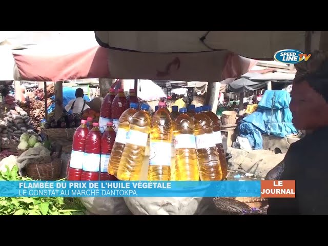 Flambée du prix de l'huile végétale: le constat au marché Dantokpa