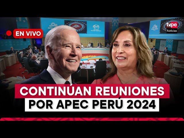 ⁣EN VIVO APEC Perú 2024: continúa Diálogo Informal de Líderes de las economías de Asia-Pacífico