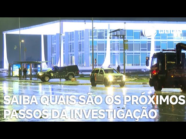 ⁣Saiba quais são os próximos passos da investigação do atentado em Brasília