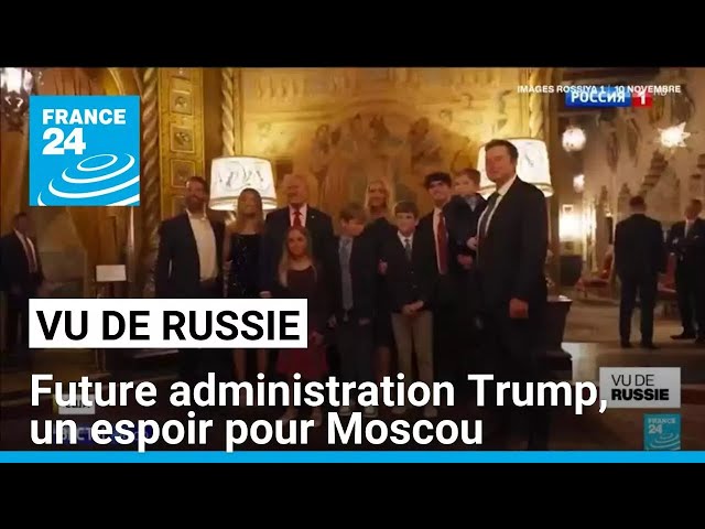 ⁣"Vu de Russie" : la future administration Trump, en phase avec les attentes de Moscou • FR