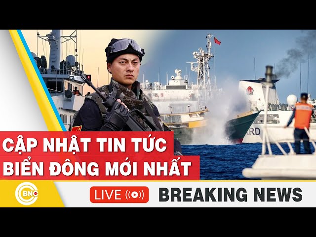 ⁣TRỰC TIẾP: Biển Đông: Philippines gia tăng sức ép lên Trung Quốc; Đài Loan chuẩn bị kế hoạch tới Mỹ