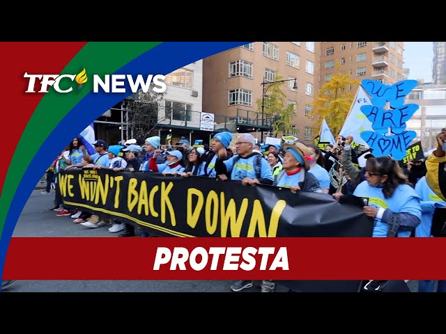 ⁣Immigration advocates, nag-rally kontra-Trump sa New York | TFC News New York, USA