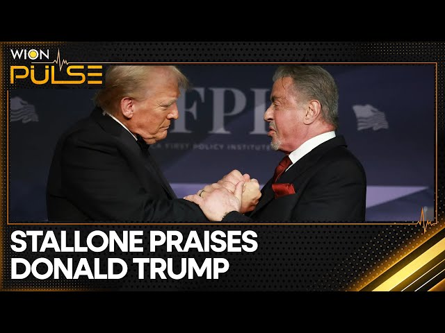 ⁣Sylvester Stallone Praises Donald Trump As ‘Second George Washington’ | WION Pulse