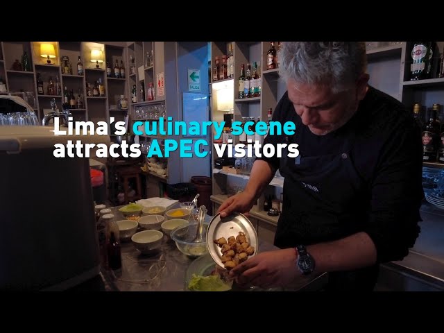 ⁣Lima’s culinary scene attracts APEC visitors