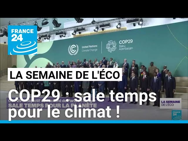 ⁣COP29 : sale temps pour le climat ! • FRANCE 24