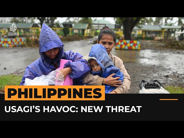 ⁣Typhoon Usagi wreaks havoc in Philippines as another storm approaches | #AJshorts