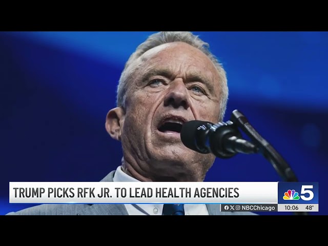 ⁣Trump nominates RFK Jr. to become HHS secretary