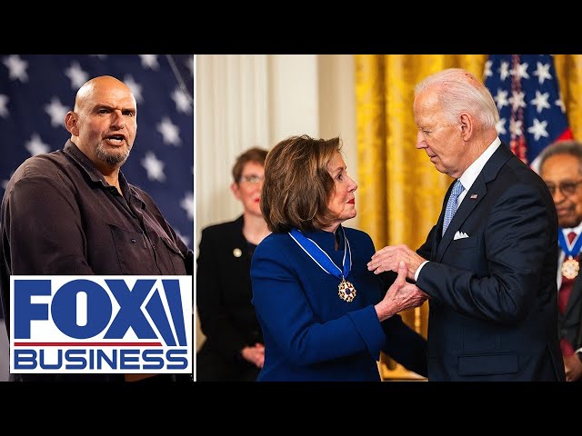 ⁣'YOU GOT WHAT YOU WANTED': Sen. Fetterman sounds off on Pelosi for blaming Biden