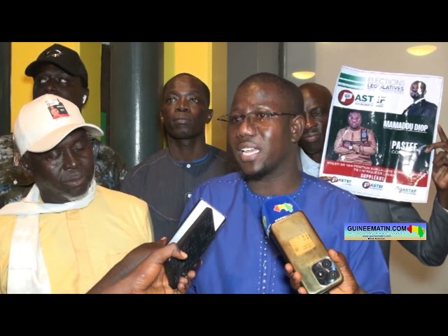 ⁣ Législatives au Sénégal : Mamadou Diop, candidat du PASTEF en Guinée et en Afrique de l'Ou