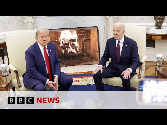 ⁣Biden and Trump: The transition period | BBC News