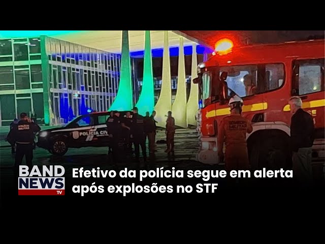 ⁣Policiais militares seguem em sobreaviso no DF | BandNews TV