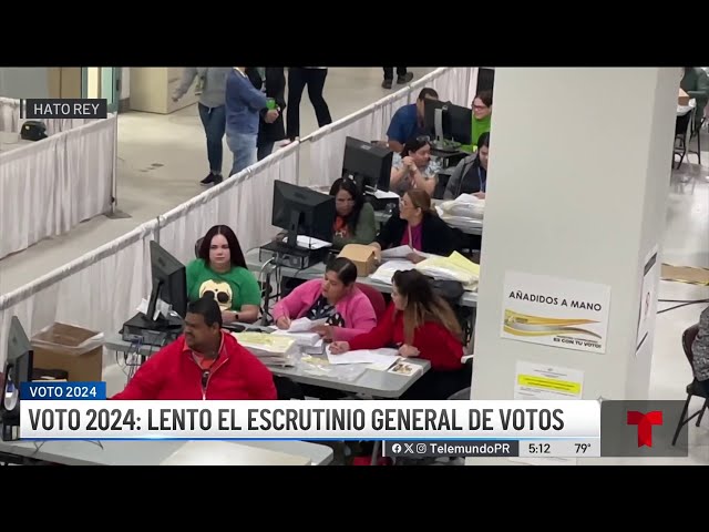 ⁣Comienzan a divulgar resultados del escrutinio general