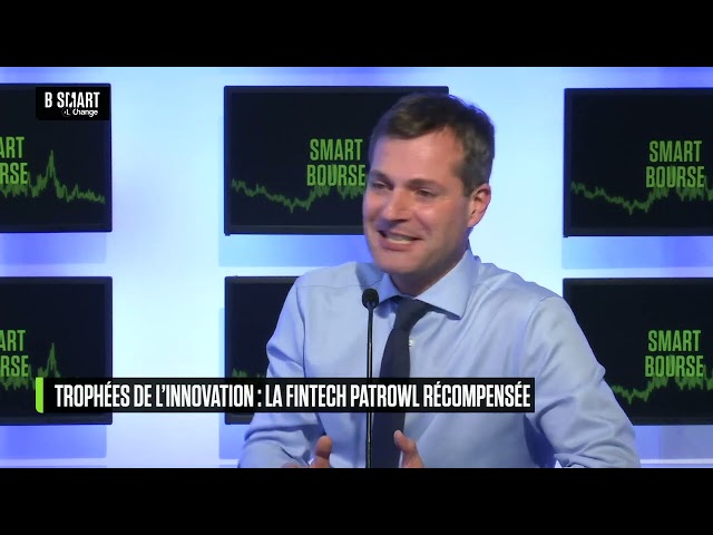 ⁣SMART BOURSE - Trophées de l'innovation :  la fintech Patrowl récompensée