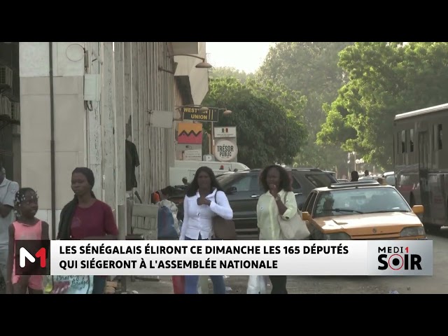 ⁣Les Sénégalais éliront ce dimanche les 165 députés qui siégeront à l'Assemblée nationale