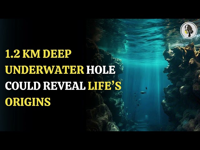 ⁣1 2km Deep Underwater Hole Could Reveal Life’s Origins | WION Podcast