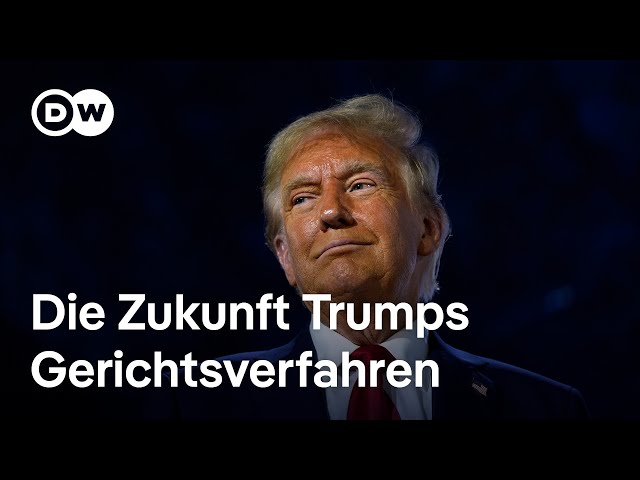 ⁣Gerichtsverfahren gegen Trump: Wie geht es jetzt weiter? | DW Nachrichten