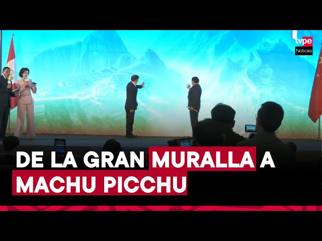 ⁣De la Gran Muralla a Machu Picchu: así fue la presentación del documental de CGTN