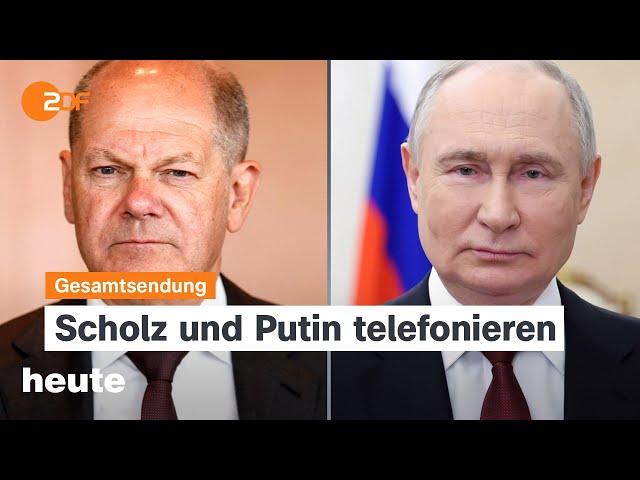 ⁣heute 19:00 Uhr vom 15.11.24 Scholz telefoniert mit Putin, Deutschlandticket, Alzheimer-Medikament