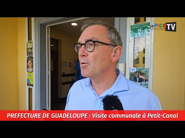 ⁣Préfecture de Guadeloupe : Visite communale à Petit-Canal