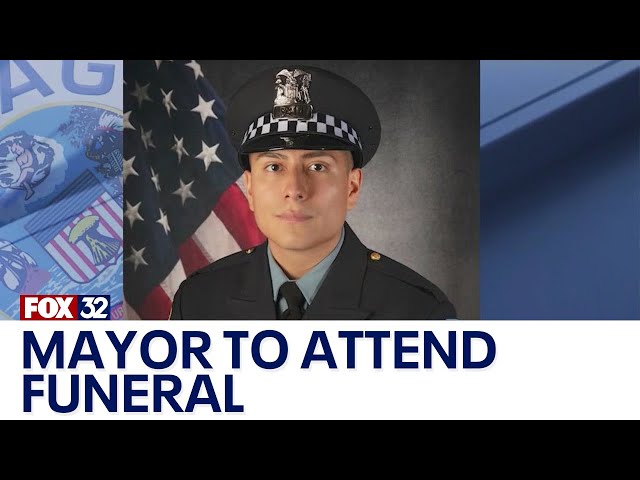 ⁣Chicago mayor to attend fallen officer’s funeral despite family’s objections