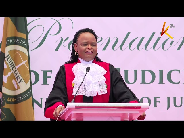 ⁣CJ Koome presides over the presentation of state of the judiciary and administration of justice