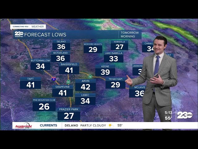 ⁣23ABC Evening weather update November 15, 2024