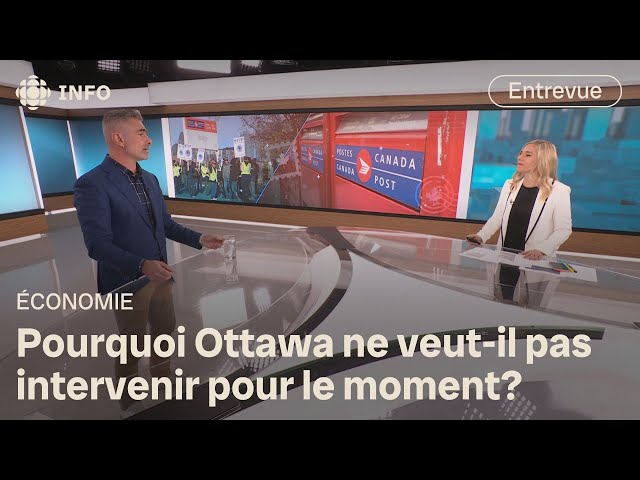 ⁣Conflit de travail chez Postes Canada : pas d’intervention d’Ottawa | Zone économie