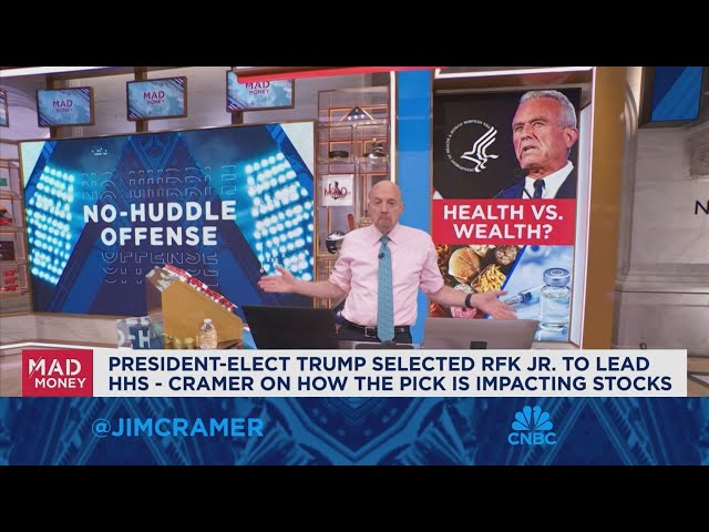 ⁣Jim Cramer on why RFK Jr. could upend HHS