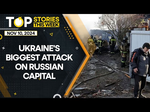 ⁣Russia-Ukraine War: Ukraine Strikes Moscow With 34 Drones | World News | WION Top Stories