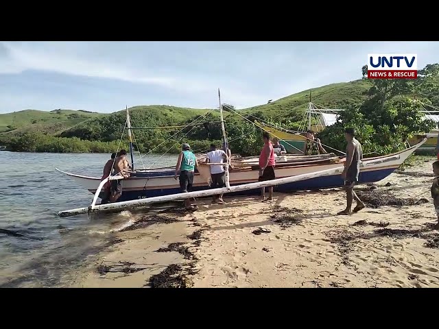 ⁣Maaliwalas na panahon, sinamantala ng mga taga-Calaguas Island upang makapaghanda sa bagyong Pepito