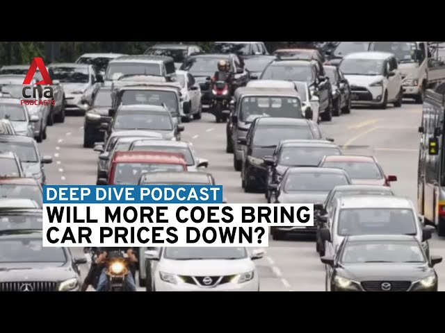 ⁣Will more COEs bring down prices? | Deep Dive podcast