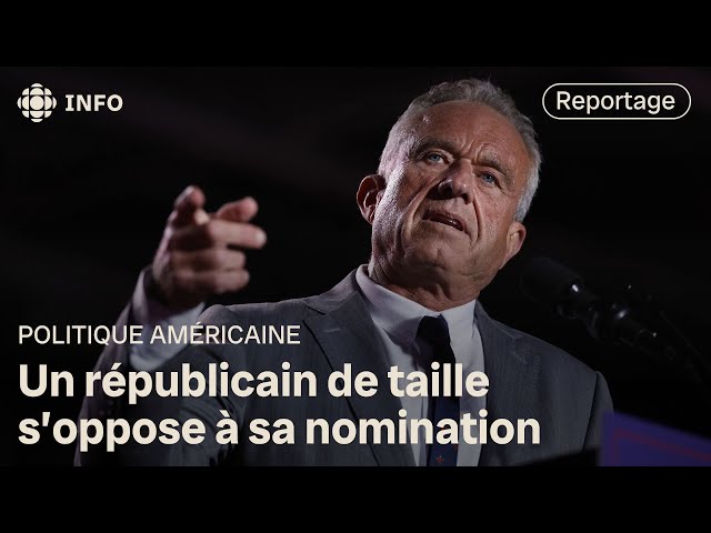 ⁣Le controversé Robert F. Kennedy Jr. nommé à la Santé par Trump