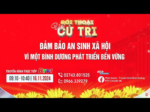 ⁣LIVESTREAM CHƯƠNG TRÌNH "ĐỐI THOẠI CỬ TRI" || 16/11/2024