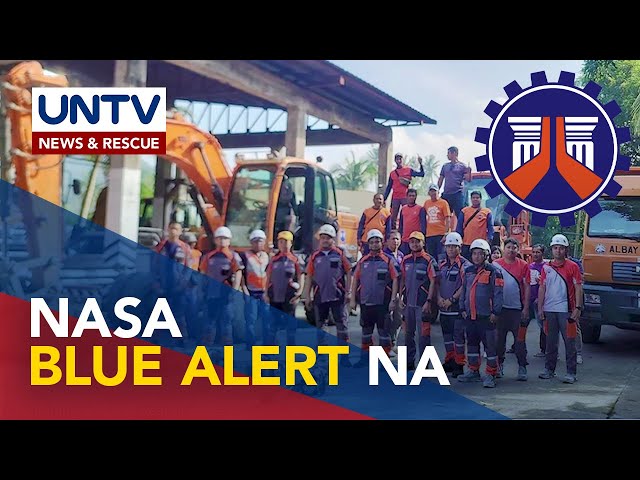 ⁣DPWH Response Team, naka-Blue Alert na para sa pagresponde sa epekto ng Bagyong Pepito