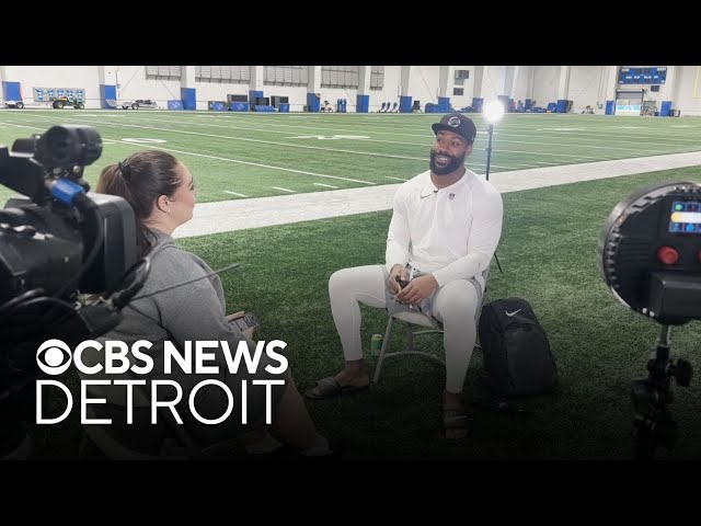 ⁣One-on-one with Detroit Lions defensive end Za'Darius Smith