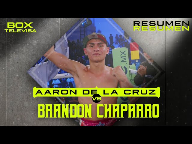 ⁣RESUMEN | Aaron de la Cruz vs Brandon Chaparro | Peso Minimosca | TUDN