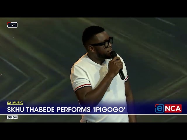 ⁣SA Music | Skhu Thabede performs 'Ipigogo'