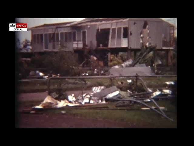 ⁣Sky News exclusive: Previously unseen footage of Cyclone Tracy’s devastation