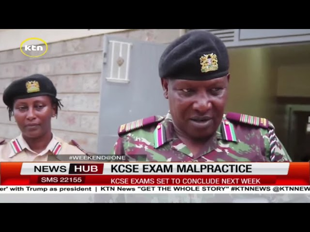 ⁣KCSE exams set to conclude next week,  Kitui has not reported any cases of malpractice