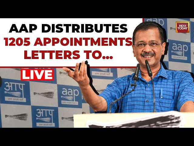 ⁣Arvind Kejriwal LIVE | Appointment Letters Distributed To 1205 Appointees In Police Department