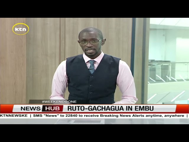 ⁣President Ruto and Gachagua in Embu attending consecration of Embu bishop