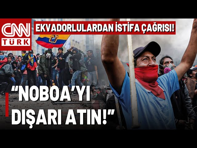 ⁣Ekvador'da Halk İsyanda! Binlerce Ekvadorlu Hükümeti Protesto Etmek İçin Sokakta...