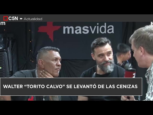 ⁣La HISTORIA DE SUPERACIÓN de WALTER "TORITO CALVO"