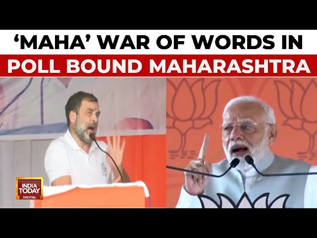 ⁣Maharashtra Election 2024: Rahul Gandhi Compares PM Narendra Modi To Joe Biden, Claims Memory Loss