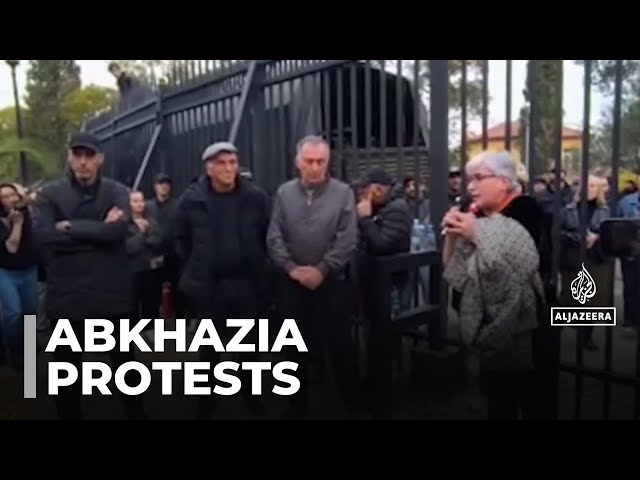 ⁣Protests in Abkhazia: Government backs down over Russian investment plan