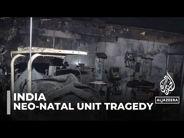 ⁣Fire at India neo-natal unit: Babies have been killed in blaze at hospital