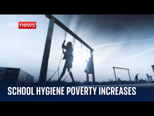 ⁣School hygiene poverty on the increase in the UK