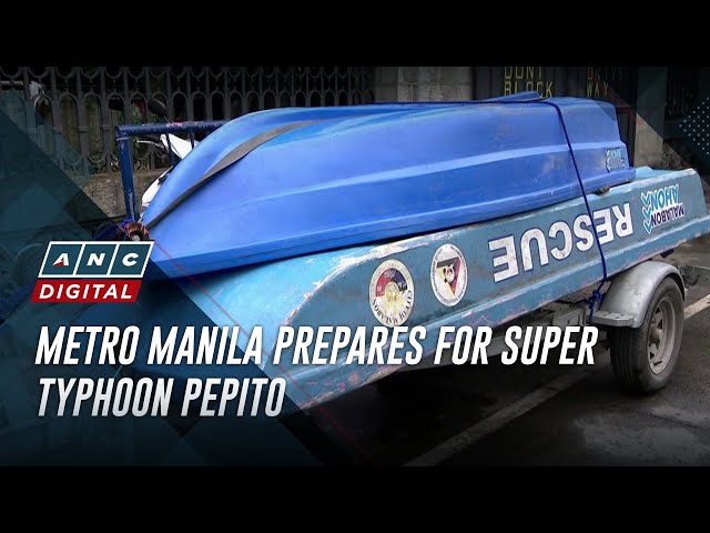 ⁣Metro Manila prepares for Super Typhoon Pepito | The World Tonight