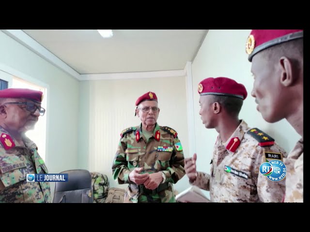 ⁣Visite d’inspection du Général Zakaria Cheick Ibrahim au chantier de la caserne du Lac Assal.