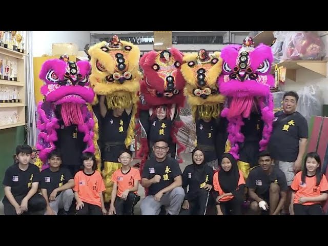 ⁣Lion dance serves as cultural bridge between China, Malaysia